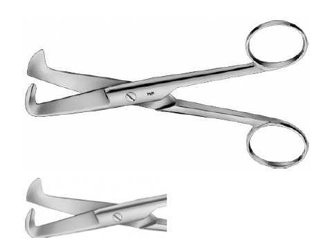 Шумахер пуповинні ножиці 155 мм